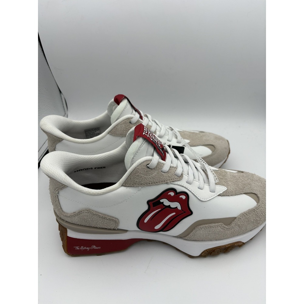 Skechers Mark Nason Rolling Stones Shoes Mens Size 10.5 White Suede Sneakers - Picture 2 of 7